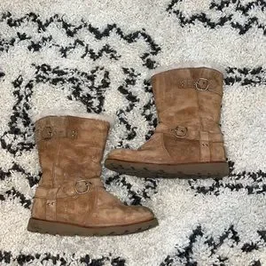 UGG | Shoes | Ugg Australia Chestnut Suede Noira Calf Boots  display picture 1